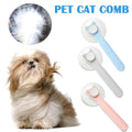 ProGroom Deshedding Brush - Blue Grey Pink - Shih Tzu