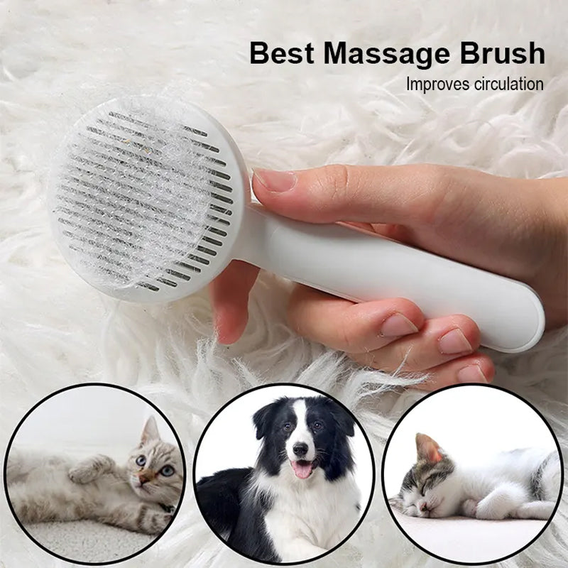 ProGroom Best Massage Brush for Dogs and Cats